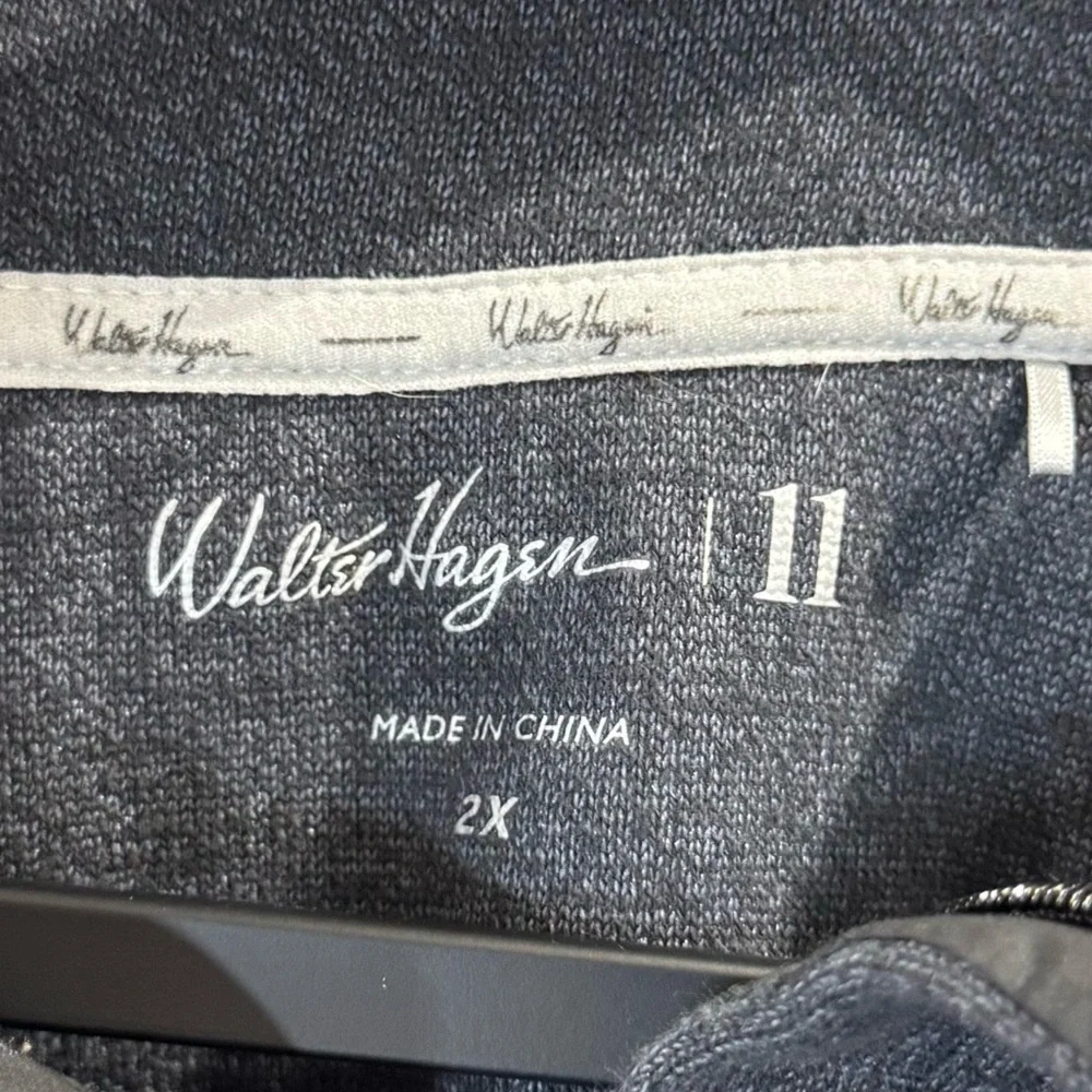 Walter Hagen | Men's Quarter Zip Pull Over Sweater Size 2X